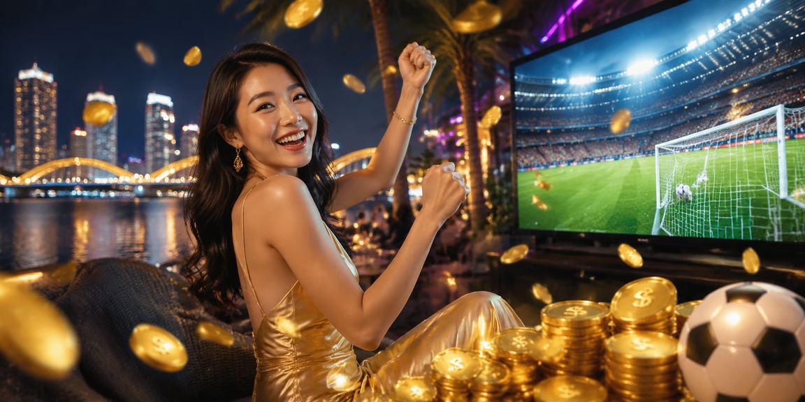 Người chơi cá cược bóng đá hấp dẫn với đèn neon trong Đà Nẵng