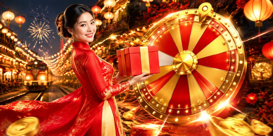 Khung cảnh sôi động sự kiện xổ số tại Hà Nội trong tà áo dài truyền thống